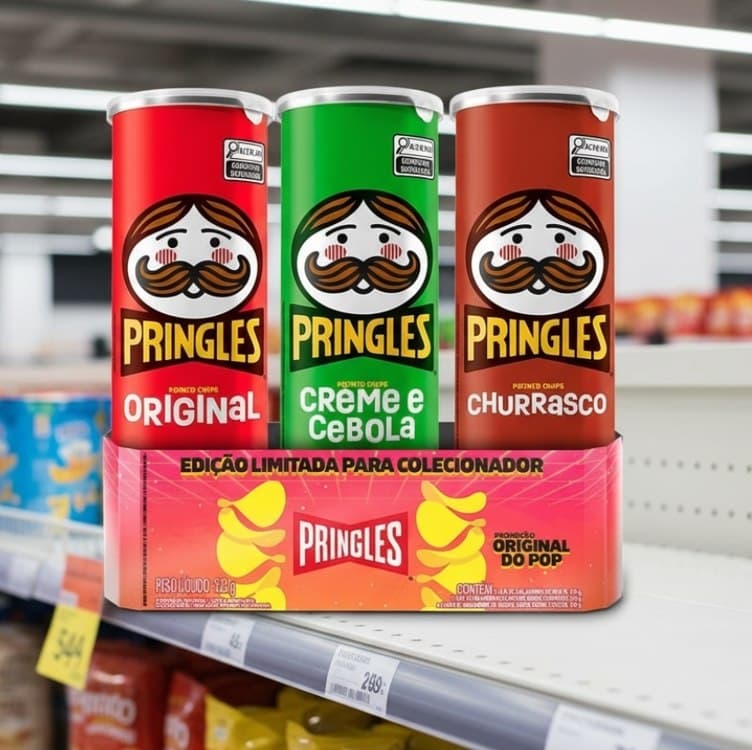 Pringles Original do Pop - Pack com 3 sabores