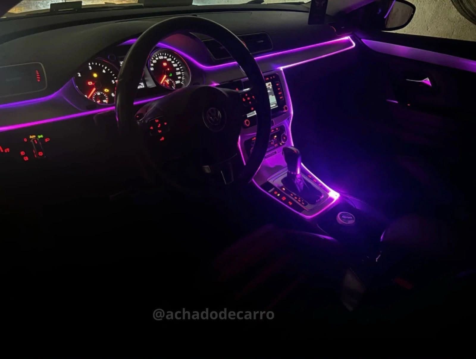 Fita de Led Neon Painel Interior Carro