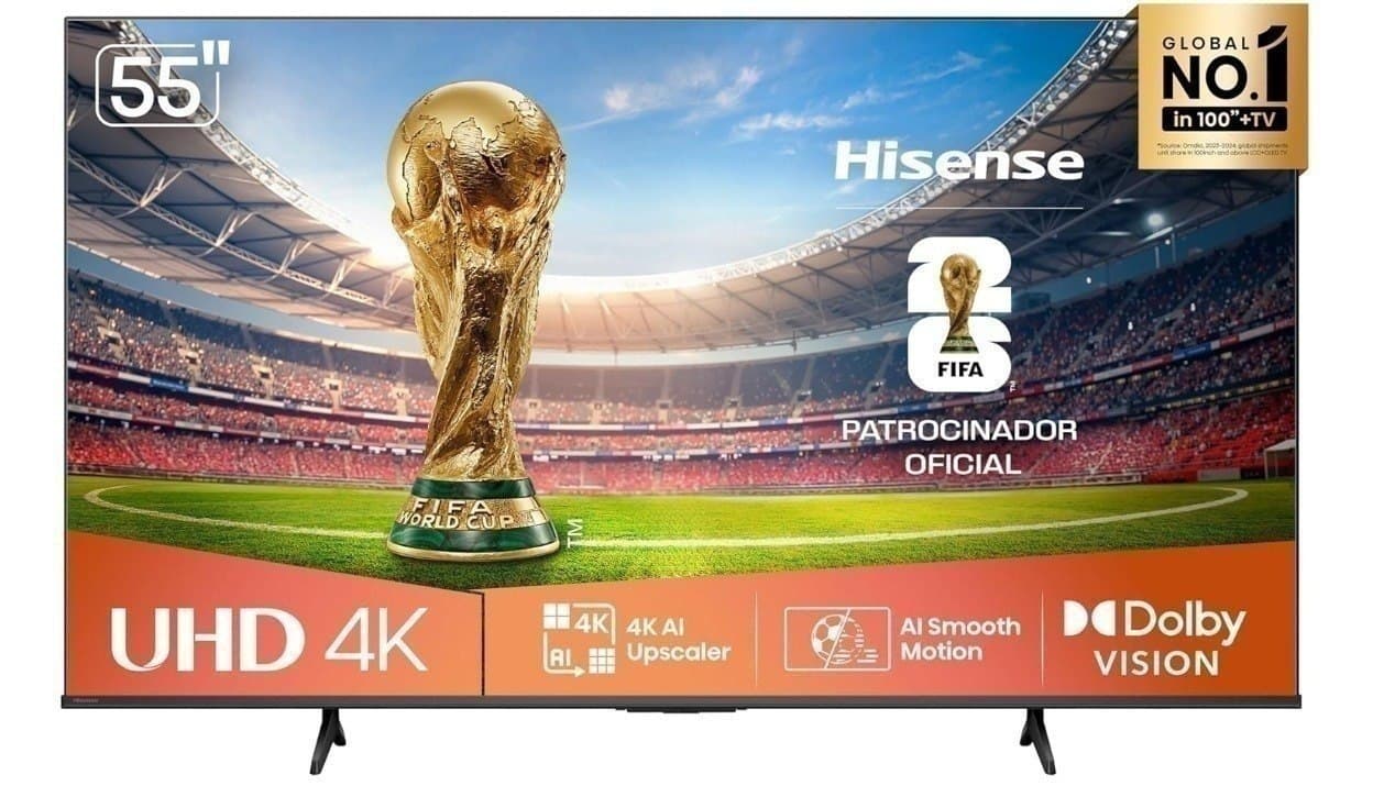 Hisense 55\" 4K Smart TV 55A6NV