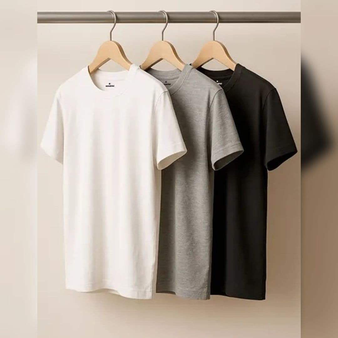 Kit 3 Camisetas de Algodão Sandrini